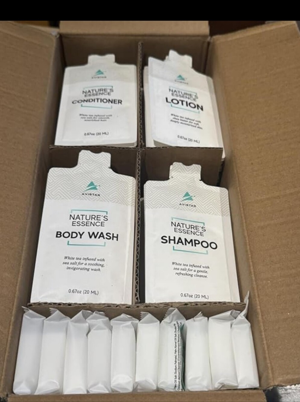 100 Hotel Soap & Bulk Toiletries Packets